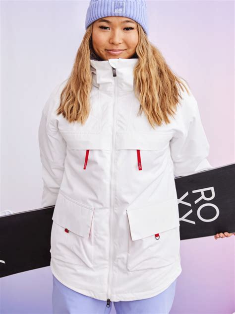 chloe kim roxy jacket